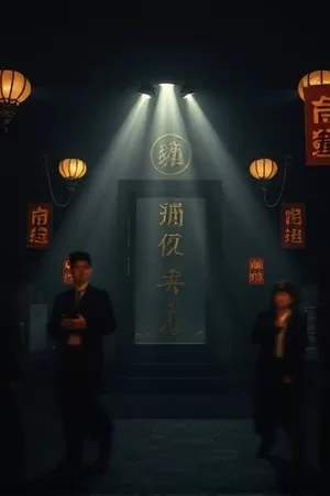 半亩星野竖版海报，田埂上的夜空布满星点
